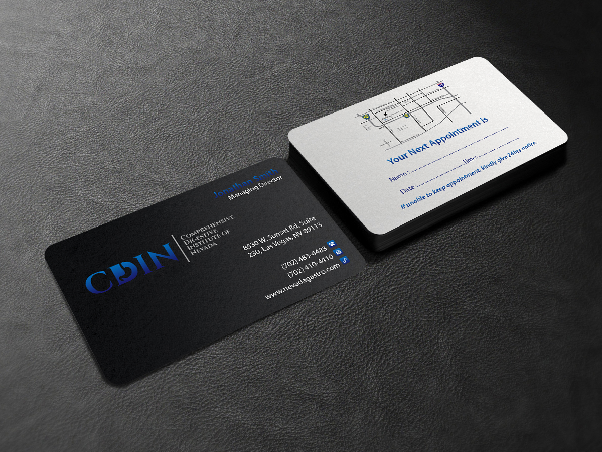 Business Card Design by Creations Box 2015 for CDIN | Design #7847189