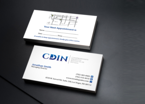 Diseño de Tarjeta de Presentación por Creations Box 2015 para CDIN | Diseño: #7847192