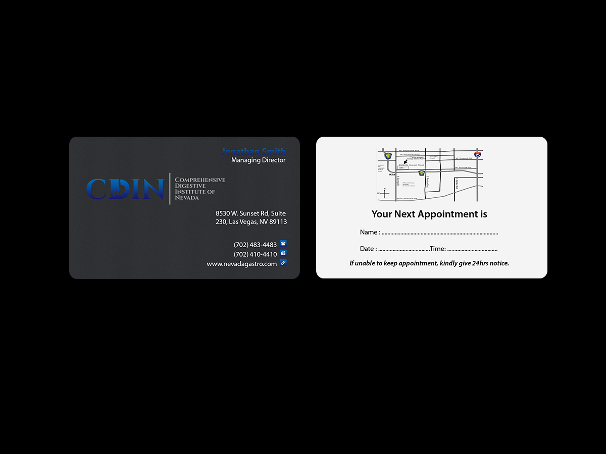 Business Card Design by Creations Box 2015 for CDIN | Design #7847194