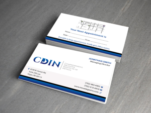 Diseño de Tarjeta de Presentación por Creations Box 2015 para CDIN | Diseño: #7847196