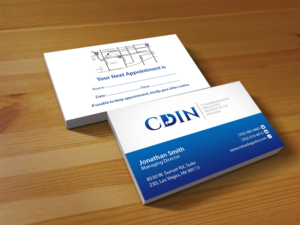 Diseño de Tarjeta de Presentación por Creations Box 2015 para CDIN | Diseño: #7847197