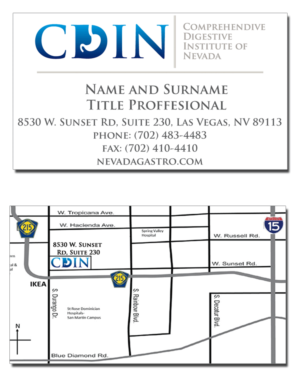 Business Card Design by ernestsegovia for CDIN | Design #7901055