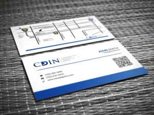 Business Card Design by SyncFuse™ Solutions for CDIN | Design: #7869482