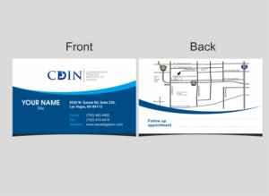 CDIN (Comprehensive Digestive Institute of Nevada) | Business Card Design by Creative™