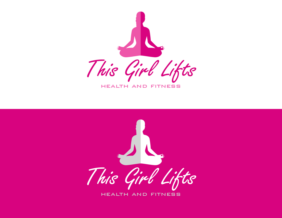 Logo Design by Black n White Concept for This Girl Lifts | Design #7852071