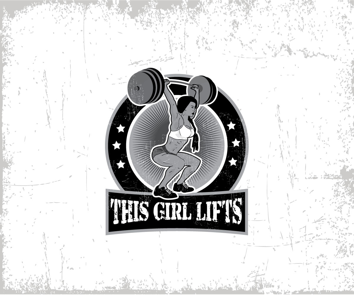 Logo Design by ackocar for This Girl Lifts | Design #7829606