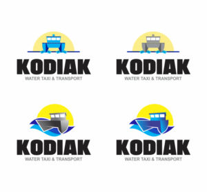 Logo-Design von pa2pat für Kodiak Water Taxi & Transport | Design: #7838192