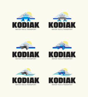 Logo Design by pa2pat for Kodiak Water Taxi & Transport | Design #7849246
