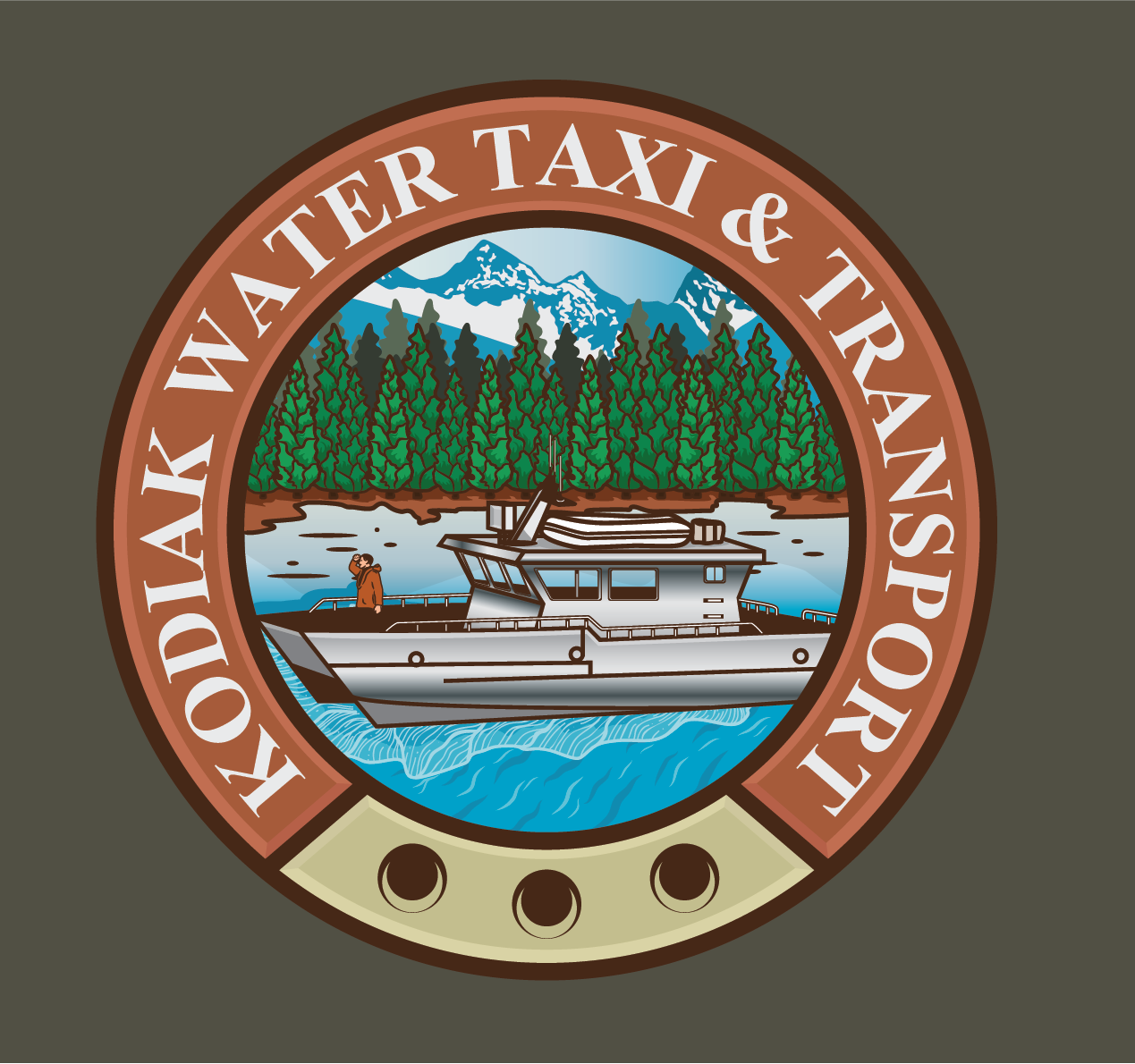 Logo-Design von gam_gym für Kodiak Water Taxi & Transport | Design #7871740