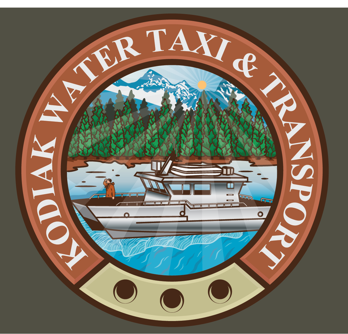 Logo-Design von gam_gym für Kodiak Water Taxi & Transport | Design #7871820