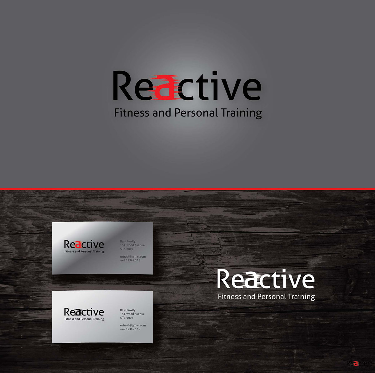 Logo Design by Oddullstration for ReActive Fitness & Personal Training | Design #1954131