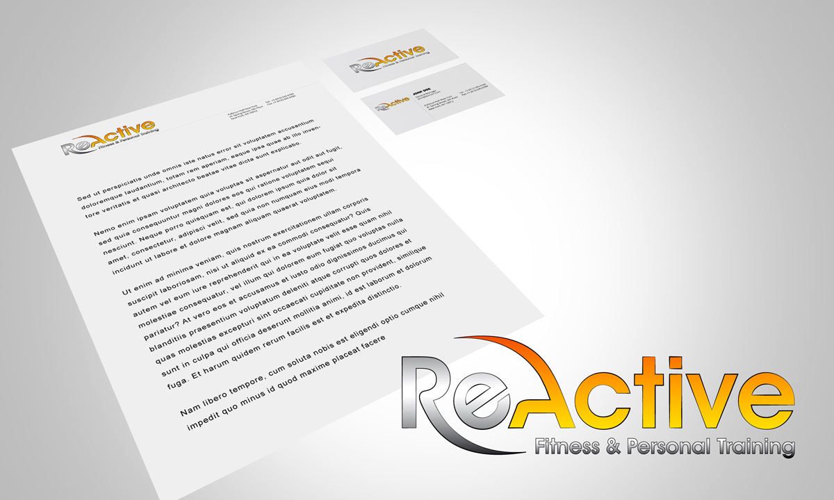 Logo Design by A DESIGN FOR YOU for ReActive Fitness & Personal Training | Design #1931343
