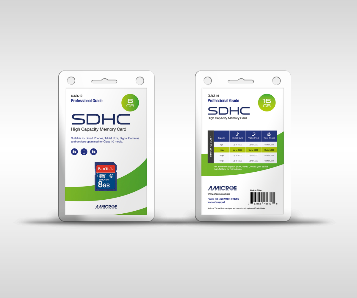 Diseño de Empaque por lukedavies para Amicroe Australia | Diseño #1943693