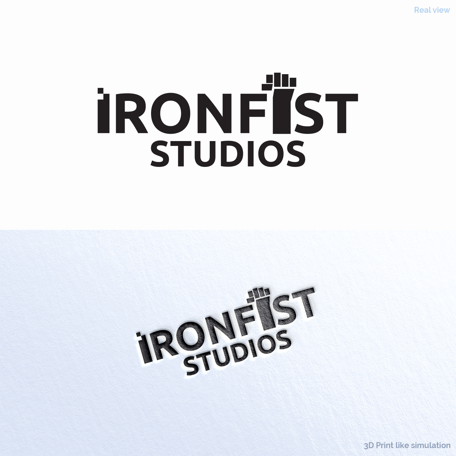 Design de Logo par Anthony pour Ironfist Studios | Design #7928565