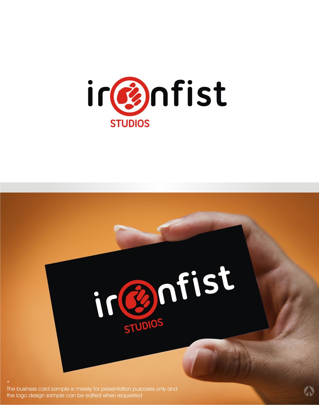 Diseño de Logo por MBARO para Ironfist Studios | Diseño #7956440