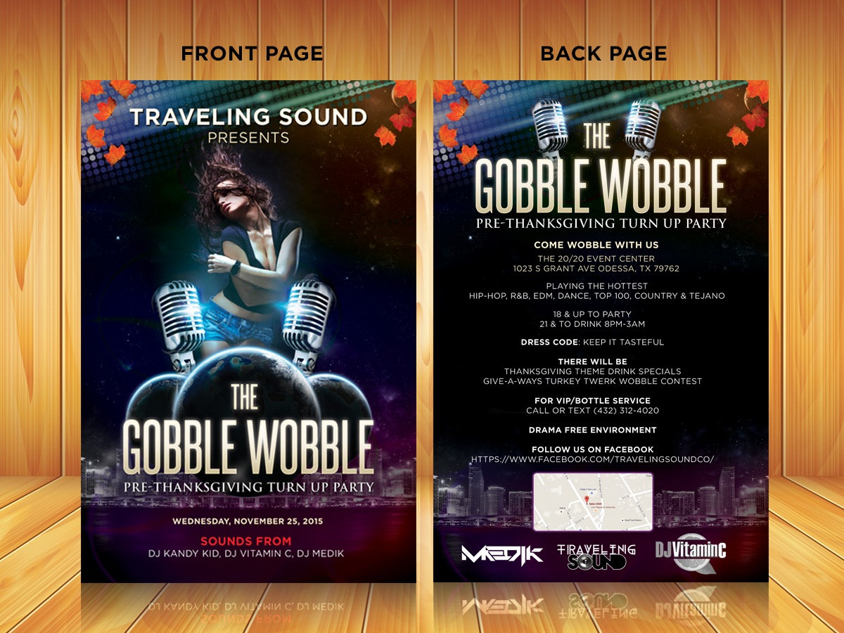 bold modern night club flyer design for a company by sd club flyer creator