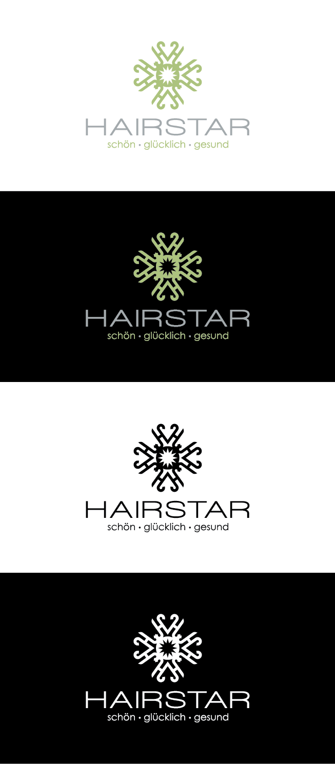 Diseño de Logo por Pablo Von Crust para Hairstar Beate Tran | Diseño: #7926387