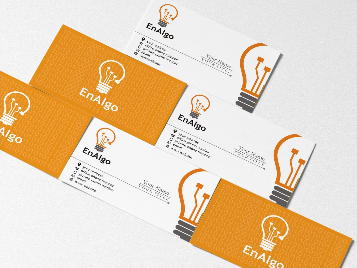 Logo Design by R.A.D™  for EnAlgo Ltd | Design #7900687