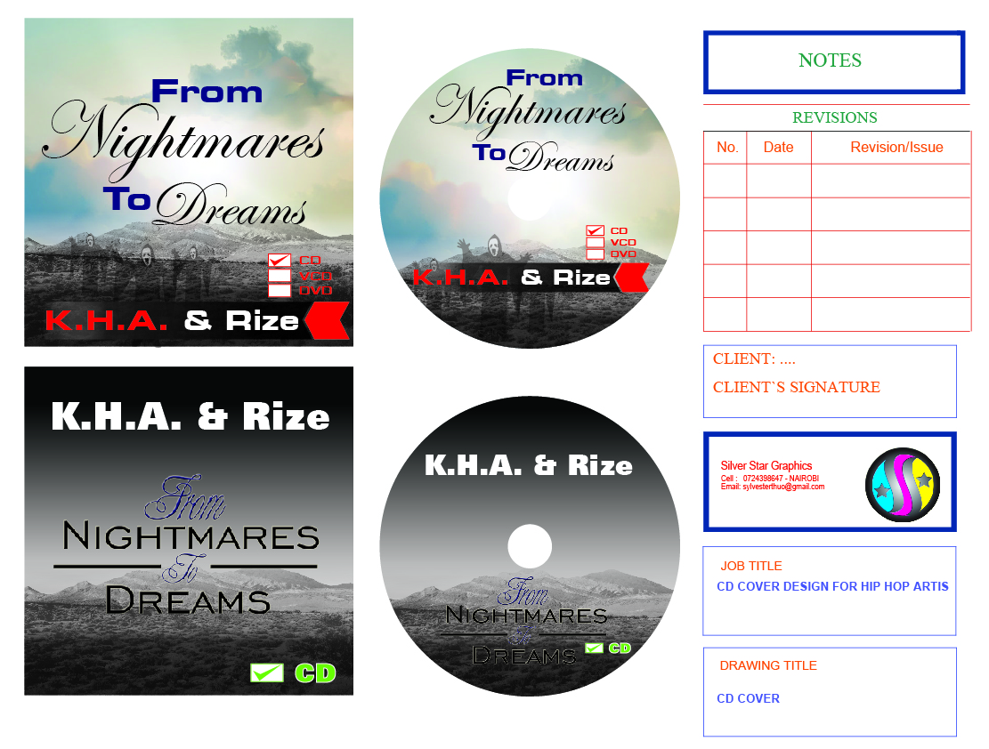 CD Cover Design by sylvesterthuo for this project | Design #7851363