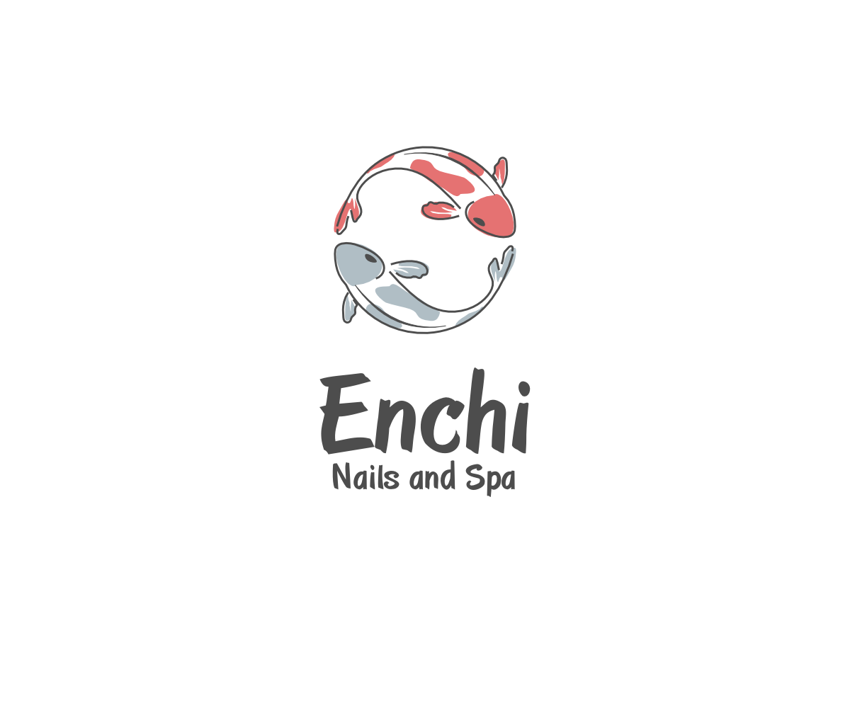 Logo Design by VGB for Enchi Nails and Spa | Design #7866904