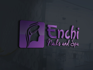 Logo-Design von Adeel Hanif® für Enchi Nails and Spa | Design #7940265