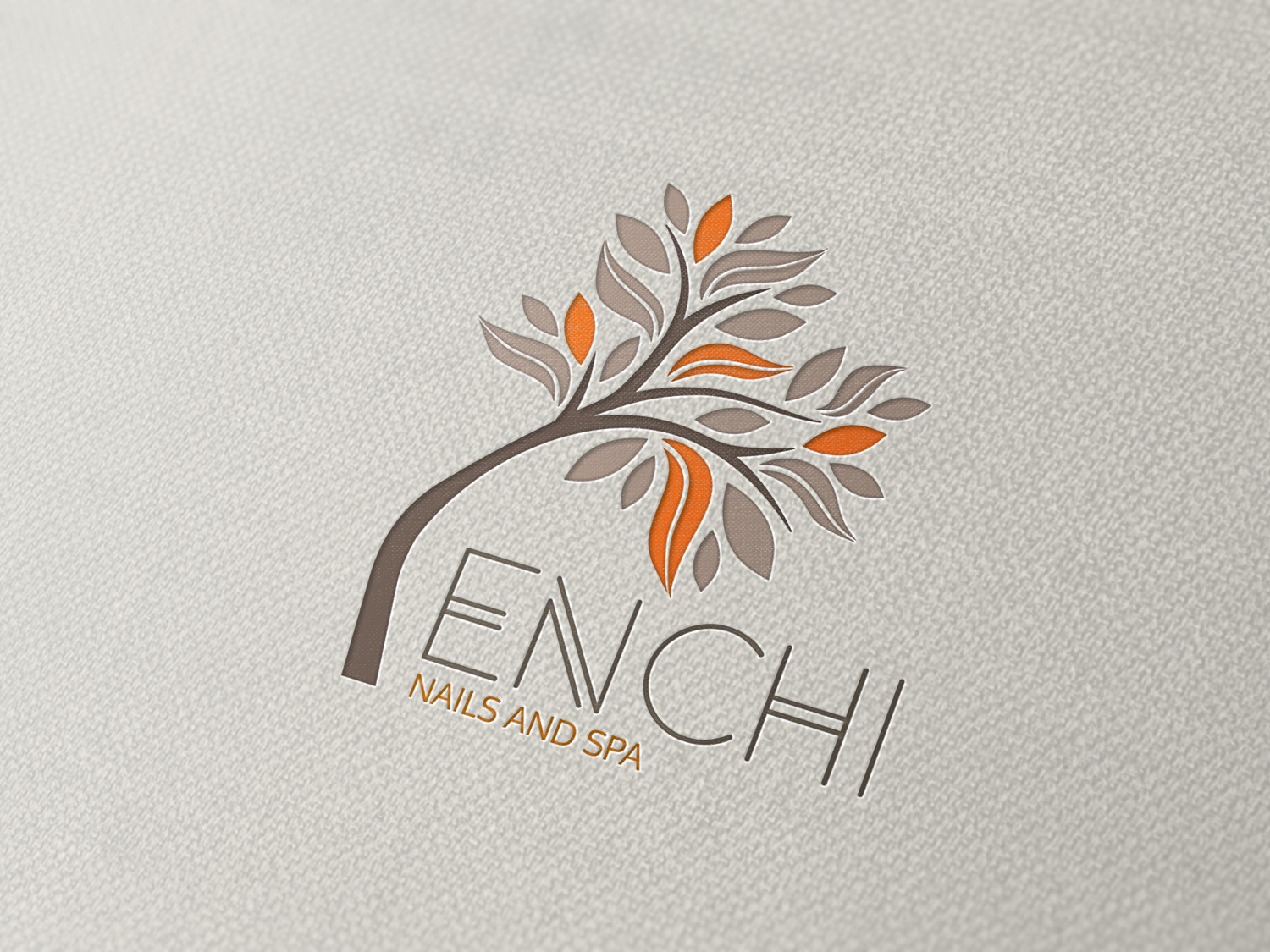 Logo Design by Oilegak for Enchi Nails and Spa | Design #7820203