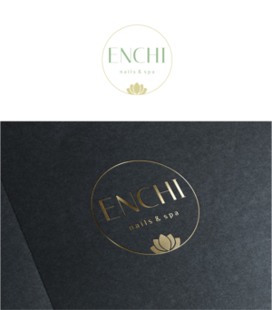 Logo Design by ALCD for Enchi Nails and Spa | Design: #7888021