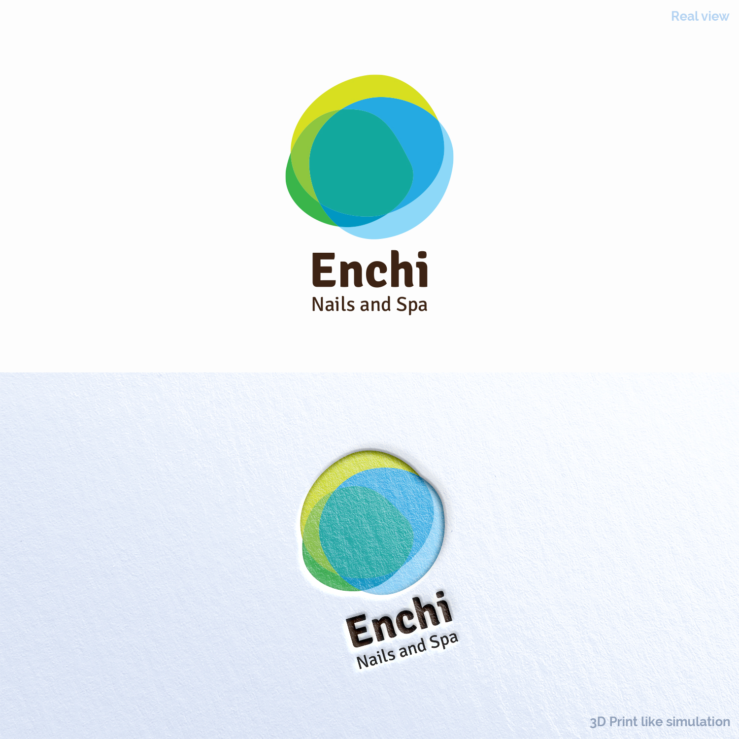 Diseño de Logo por Anthony para Enchi Nails and Spa | Diseño #7887893