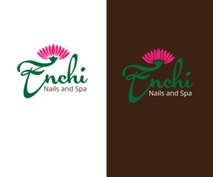 Logo Design by roopaljain for Enchi Nails and Spa | Design: #7844594
