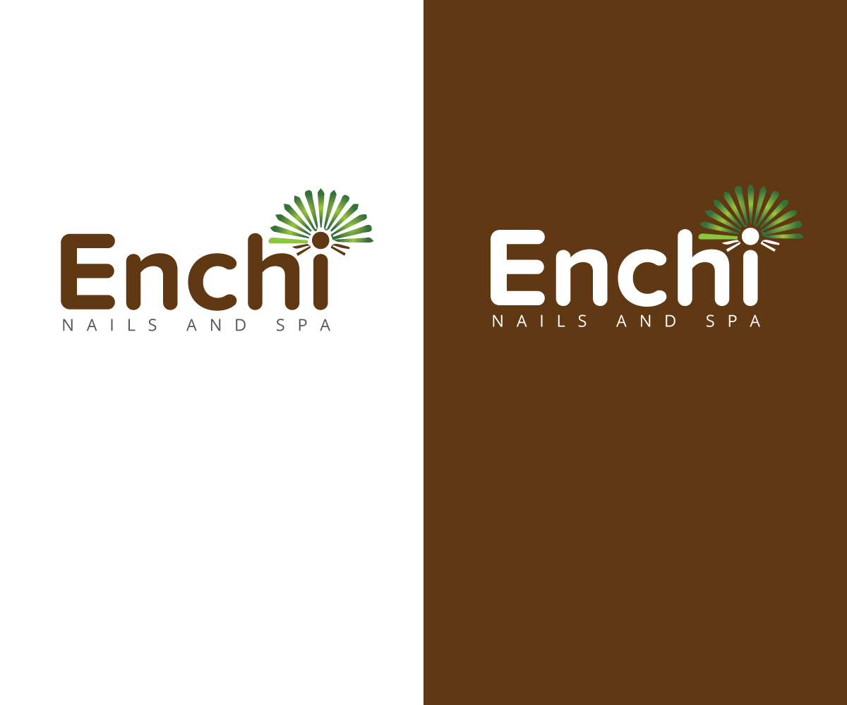 Logo Design by roopaljain for Enchi Nails and Spa | Design #7844596