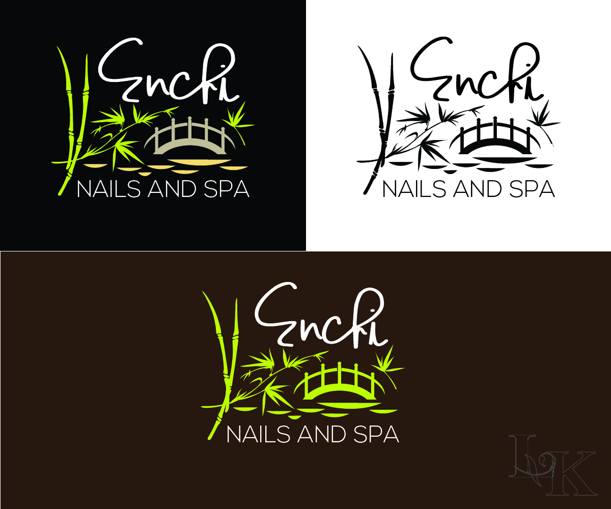 Logo Design by LK SignatureDesign for Enchi Nails and Spa | Design #7858363