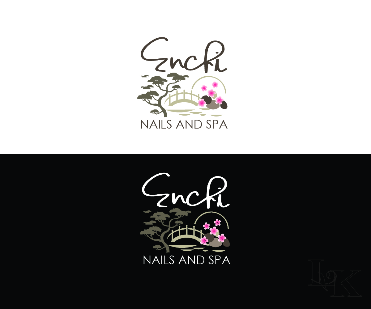 Logo Design by LK SignatureDesign for Enchi Nails and Spa | Design #7867680