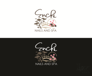 Logo Design by LK SignatureDesign for Enchi Nails and Spa | Design: #7867680