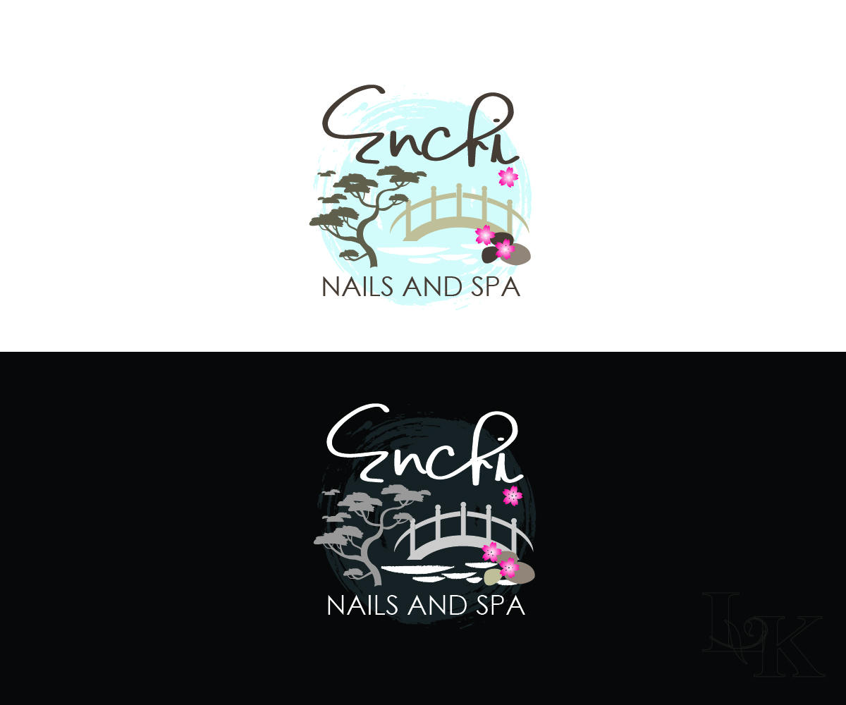 Logo Design by LK SignatureDesign for Enchi Nails and Spa | Design #7868385