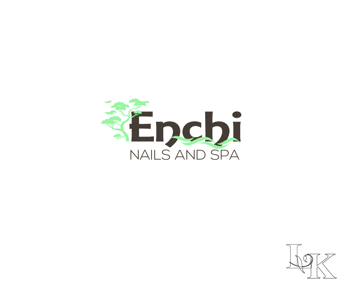 Logo Design by LK SignatureDesign for Enchi Nails and Spa | Design #7871015