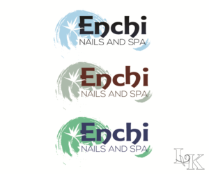 Logo Design by LK SignatureDesign for Enchi Nails and Spa | Design: #7930500