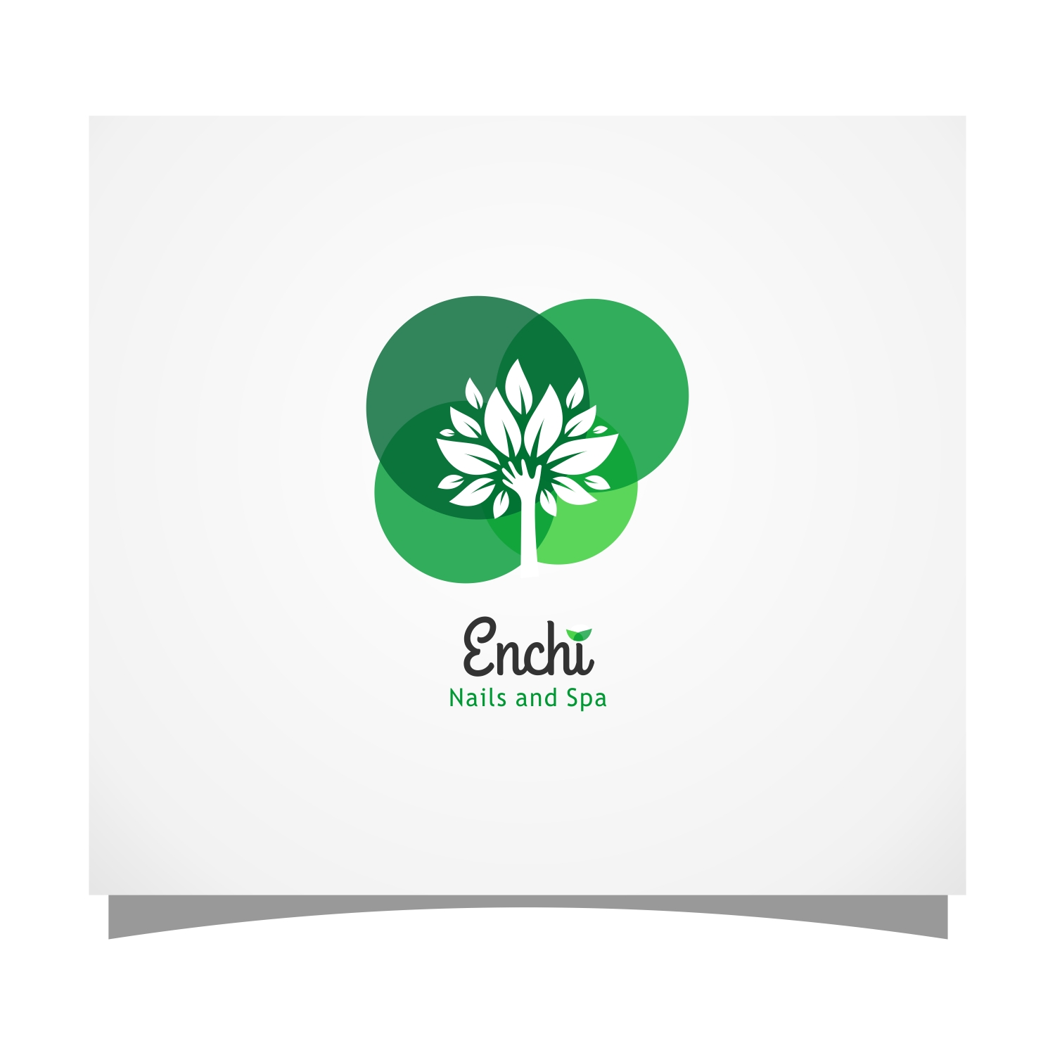 Logo Design by armynantab15 for Enchi Nails and Spa | Design #7862129