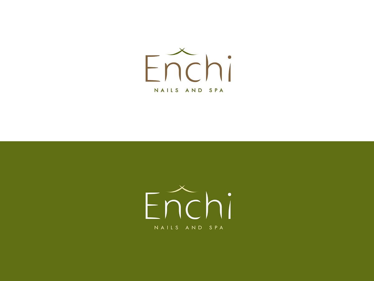 Diseño de Logo por nzvm para Enchi Nails and Spa | Diseño #7926603