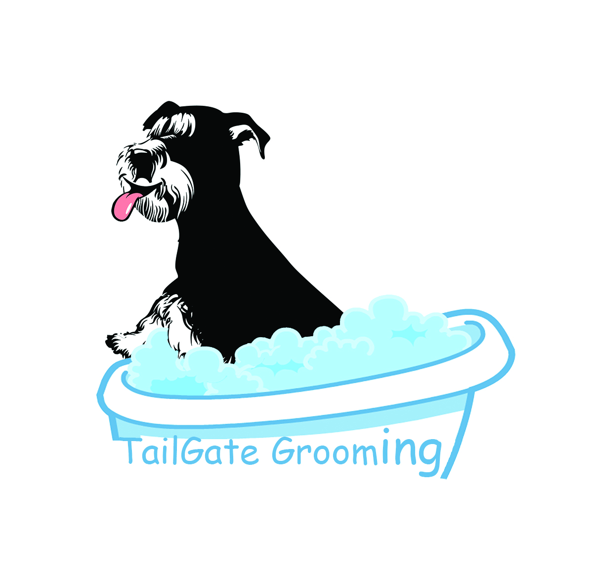 Logo Design by islamshady8 for TAILGATE GROOMING | Design #7823854