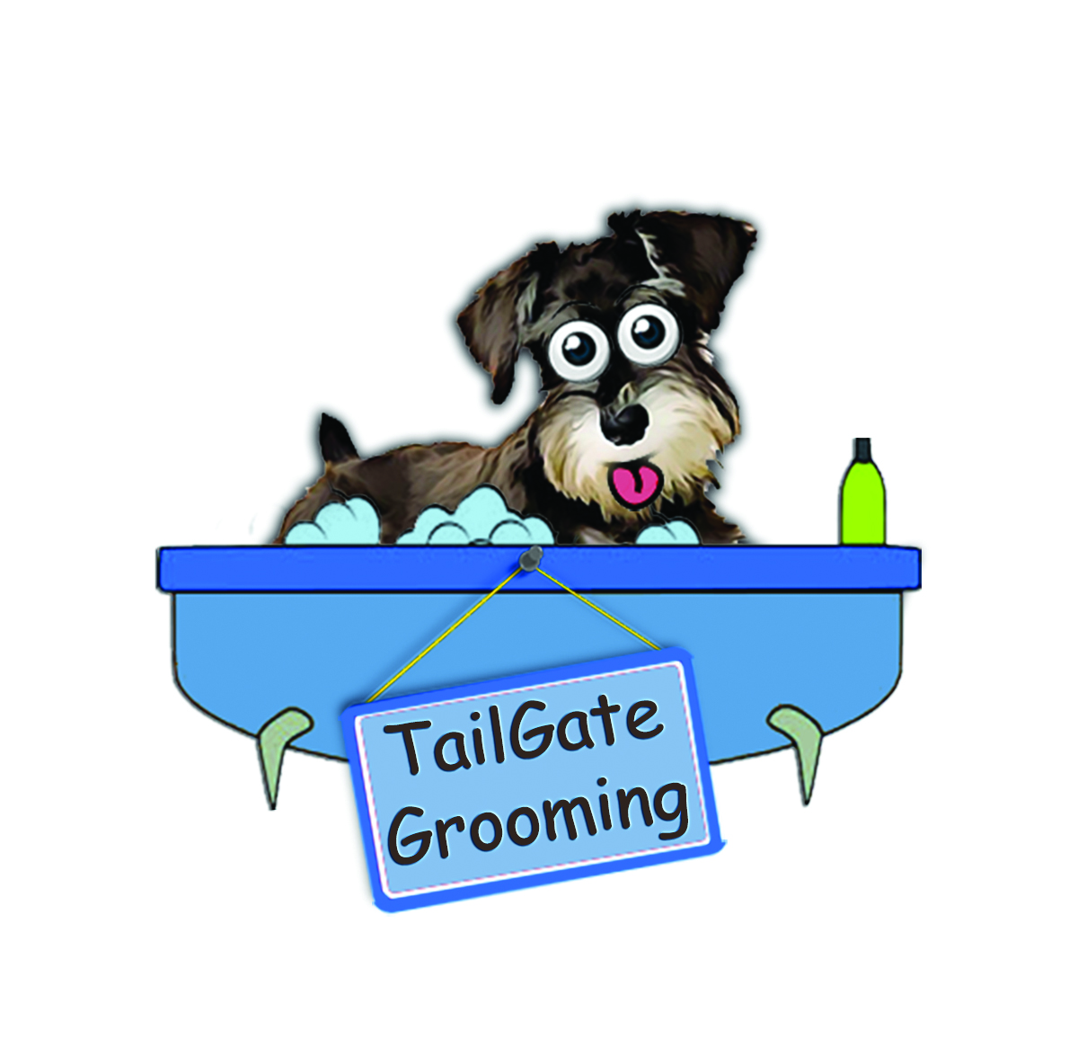 Logo Design by islamshady8 for TAILGATE GROOMING | Design #7823855