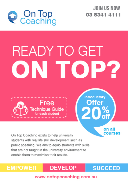 Design de Flyer par rkailas pour On Top Coaching | Design #2023303