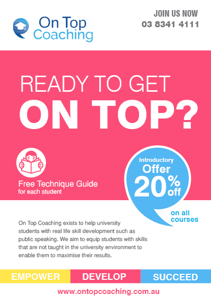 Design de Flyer par rkailas pour On Top Coaching | Design #2023304