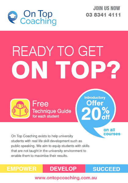Design de Flyer par rkailas pour On Top Coaching | Design #2023309
