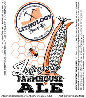 Label Design by Hizwerks for Lithology Brewing | Design #7868989