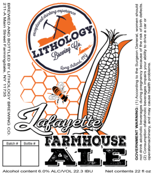 Label Design by Hizwerks for Lithology Brewing | Design: #7870959