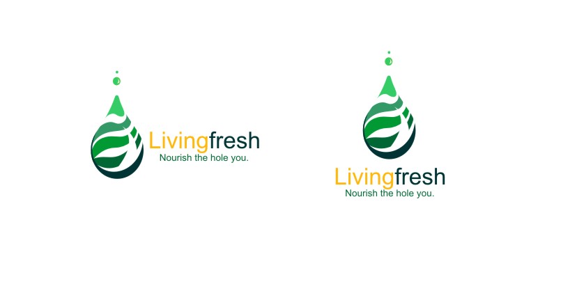 Logo Design by Rodrigo for Living Fresh | Design #13183