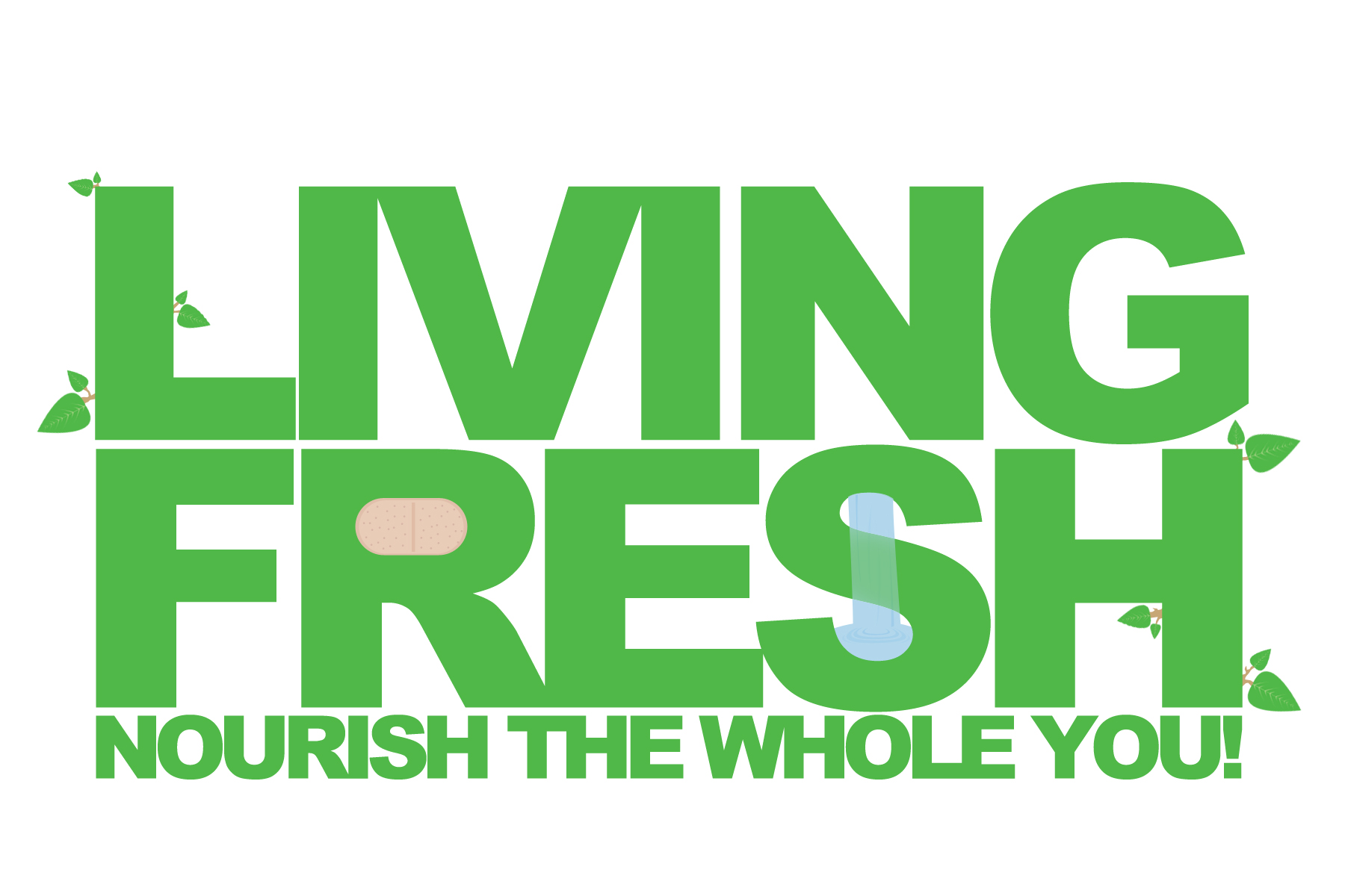 Logo Design by Rolando Hernandez for Living Fresh | Design #13021