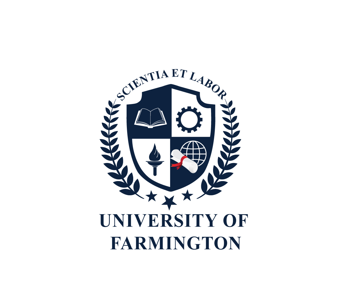 Logo Design by Khan01 for University of Farmington | Design #7821361