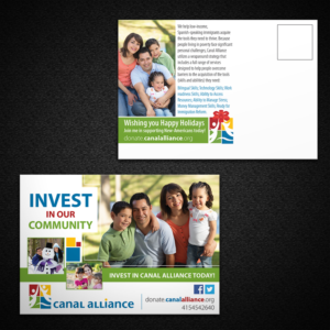 Postcard Design -- Canal Alliance | Diseño Gráfico por Mon01