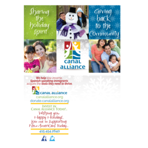 Postcard Design -- Canal Alliance | Diseño Gráfico por Soula Vetter